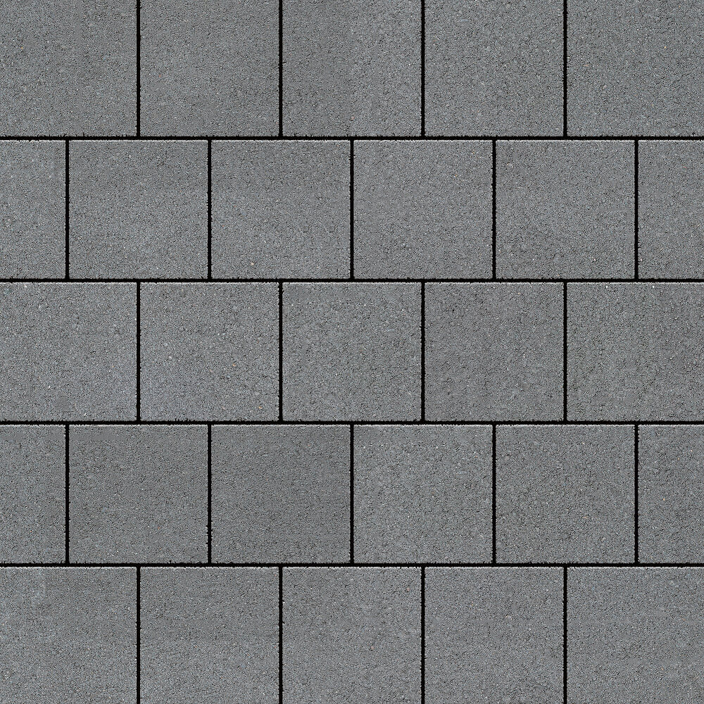 Тротуарная плитка Квадрат 60 100х100 серый
