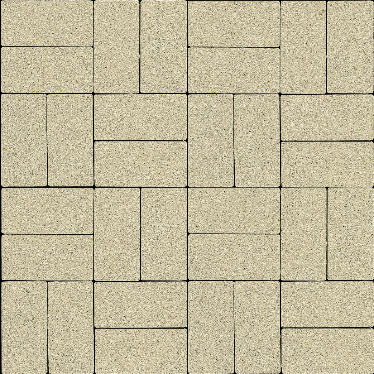 Тротуарная плитка Брусчатка 60 200х100 Берег Катуни