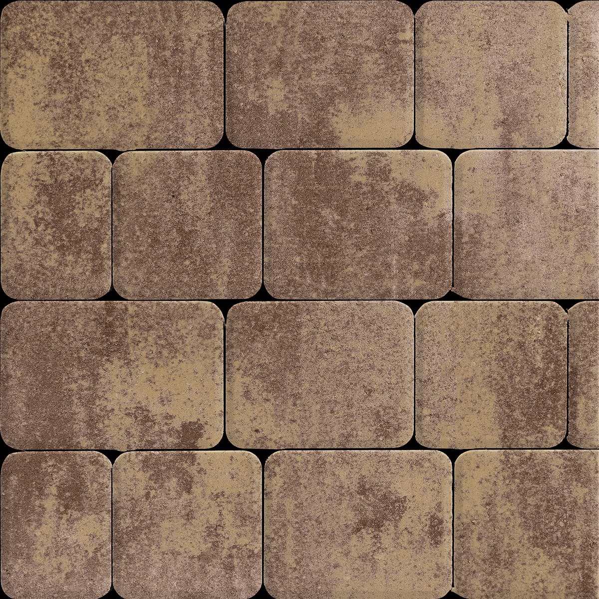 Тротуарная плитка Старый город 60 180х120 Сибирский кедр