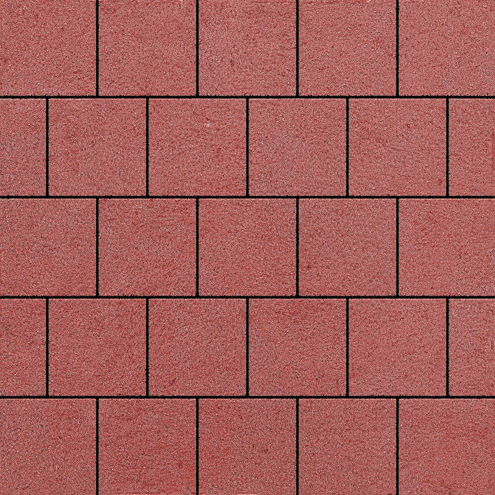 Тротуарная плитка Квадрат 60 100х100 кремлевский 