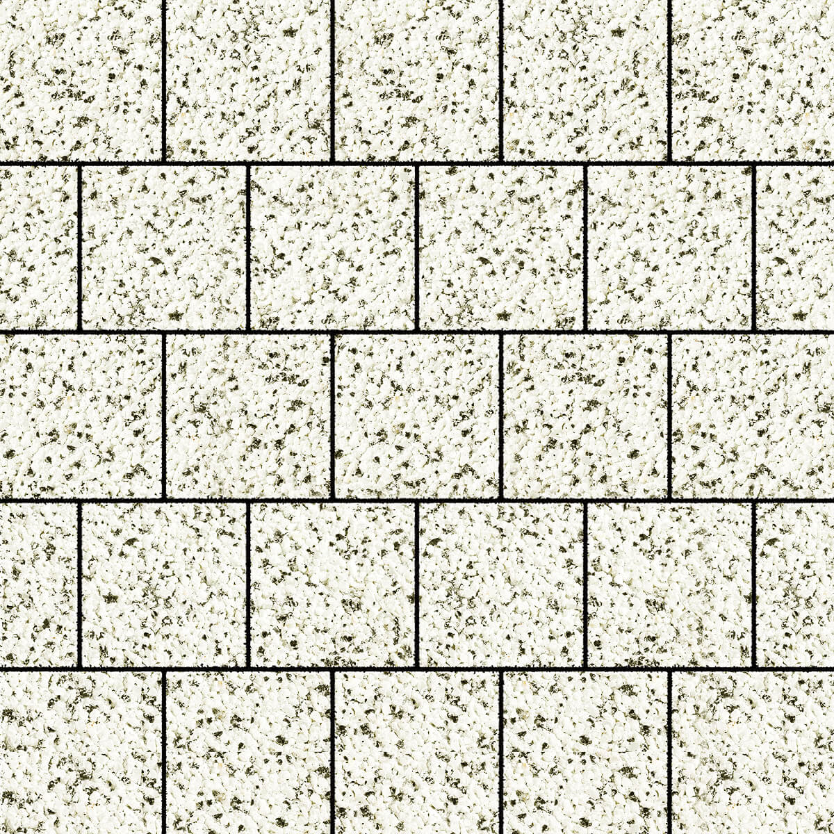 Тротуарная плитка Квадрат 80 200х200 Белуха