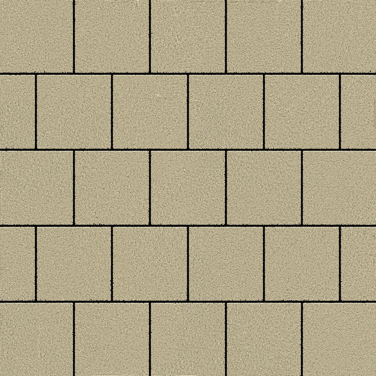 Тротуарная плитка Квадрат 80 200х200 Песчаная коса
