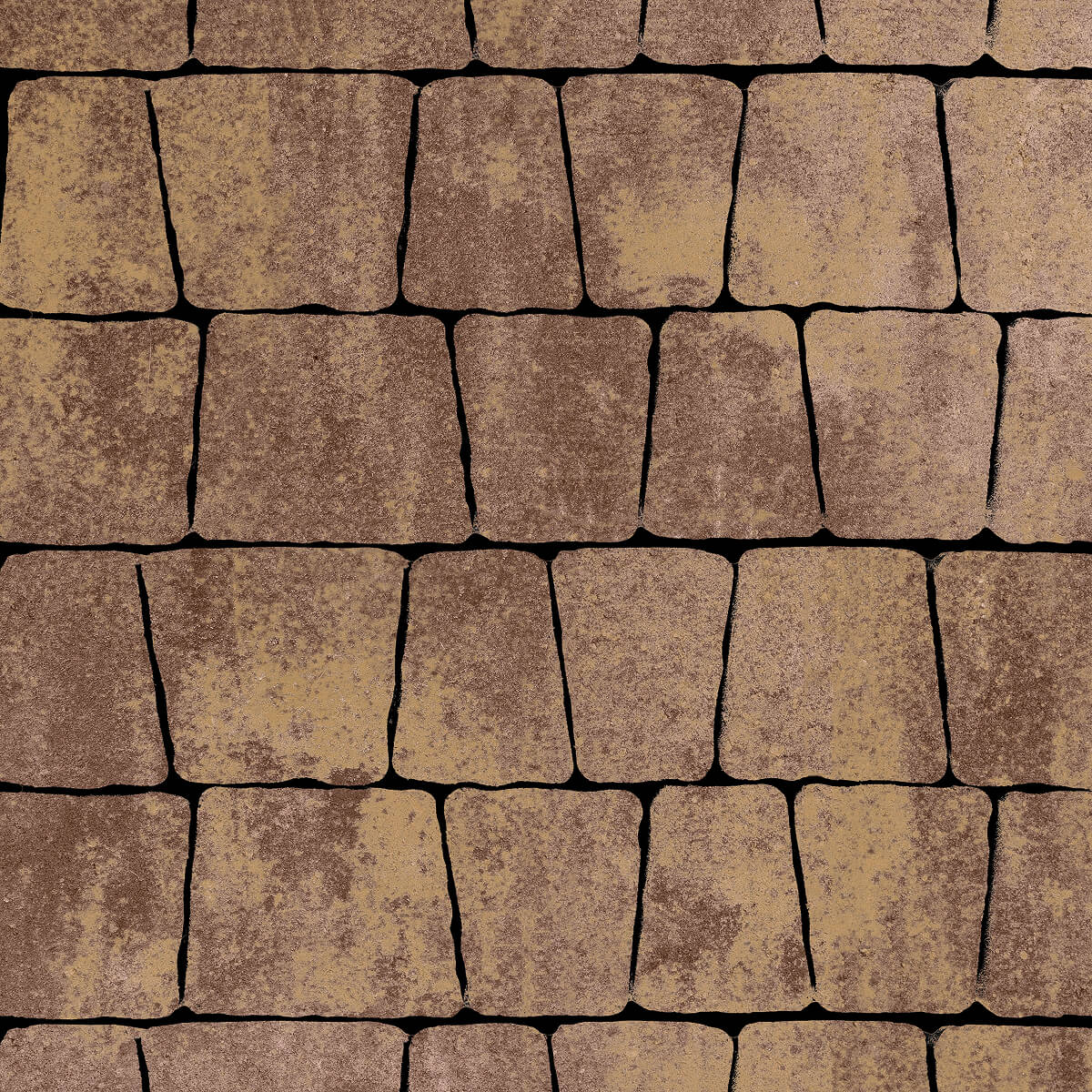 Тротуарная плитка Трапеция Сибирский кедр