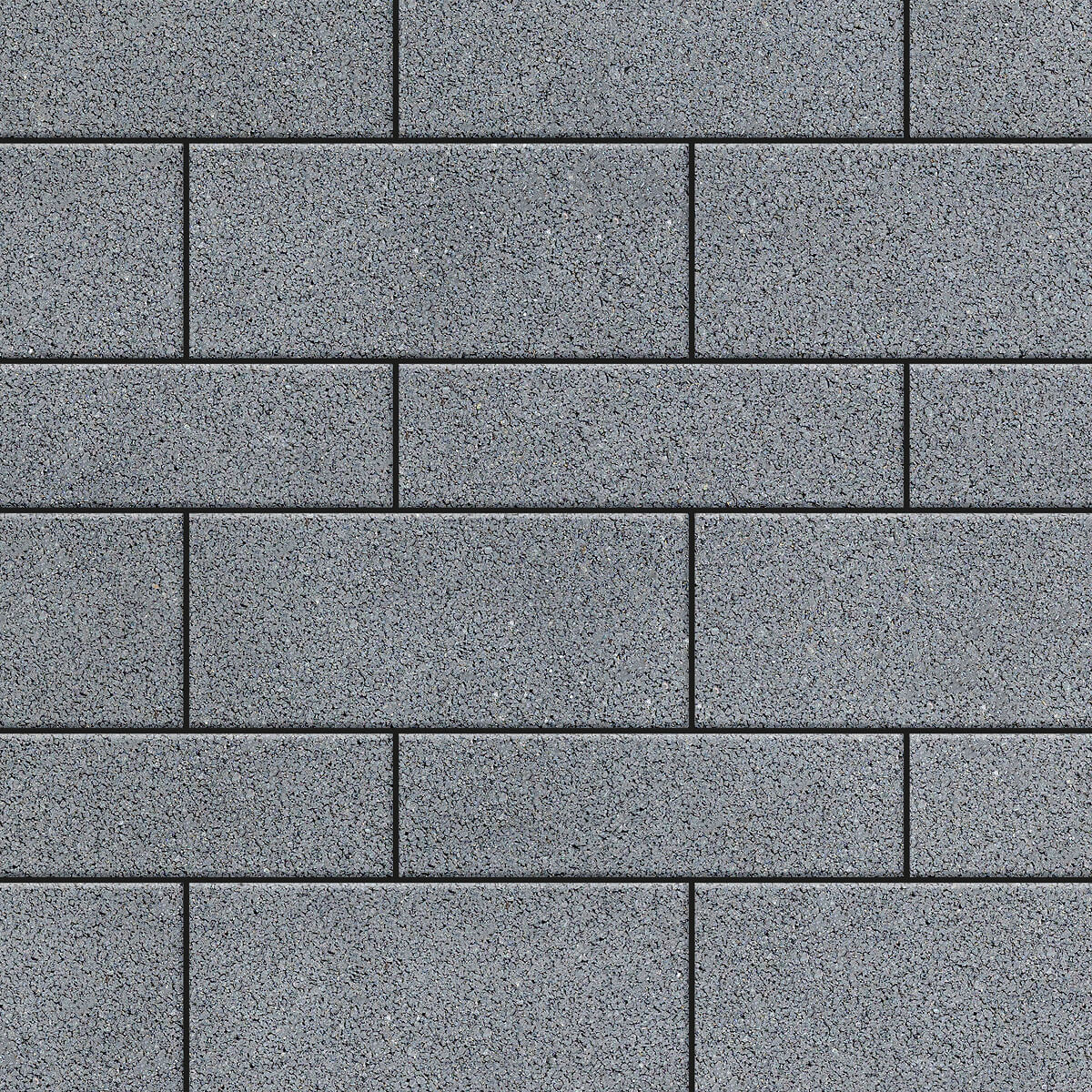 Тротуарная плитка Паркет черный гранит