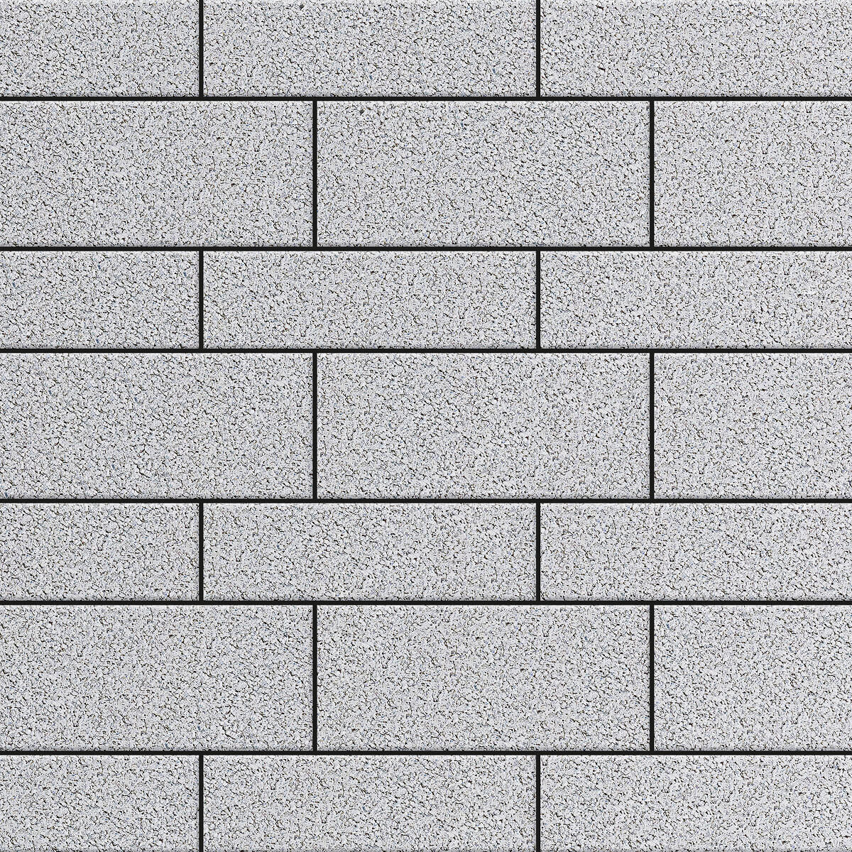 Тротуарная плитка Проспект 80 белый гранит