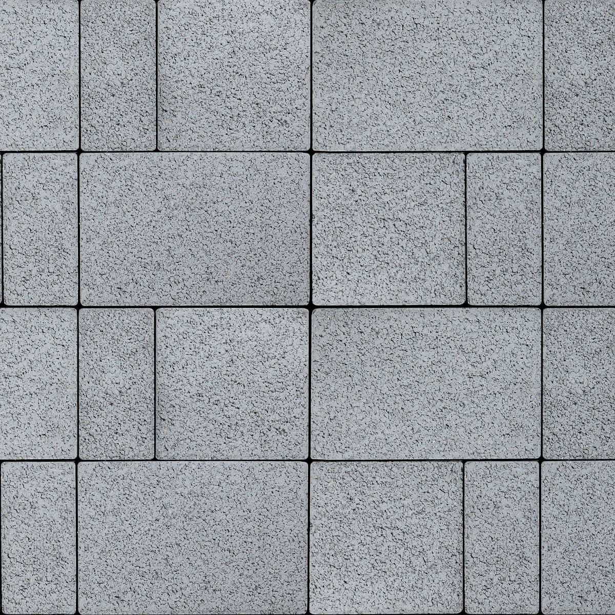 Тротуарная плитка Новый город 40 серый гранит