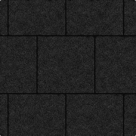 Плитка тротуарная "Держава" (600х600 мм) черная ночь